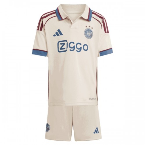 Divisa Ajax Amsterdam Terzo 2025-26 Maniche Corte - Bambino Divisa Ajax Amsterdam Terzo 2025-26 Maniche Corte - Bambino